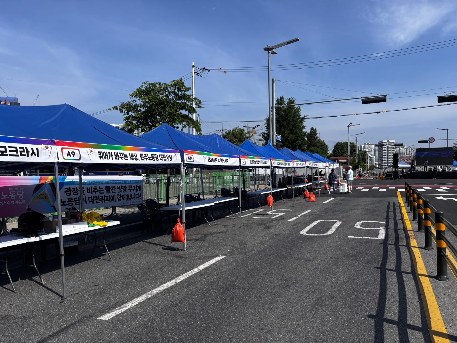 캐노피 천막3m×6m,  3m×3m