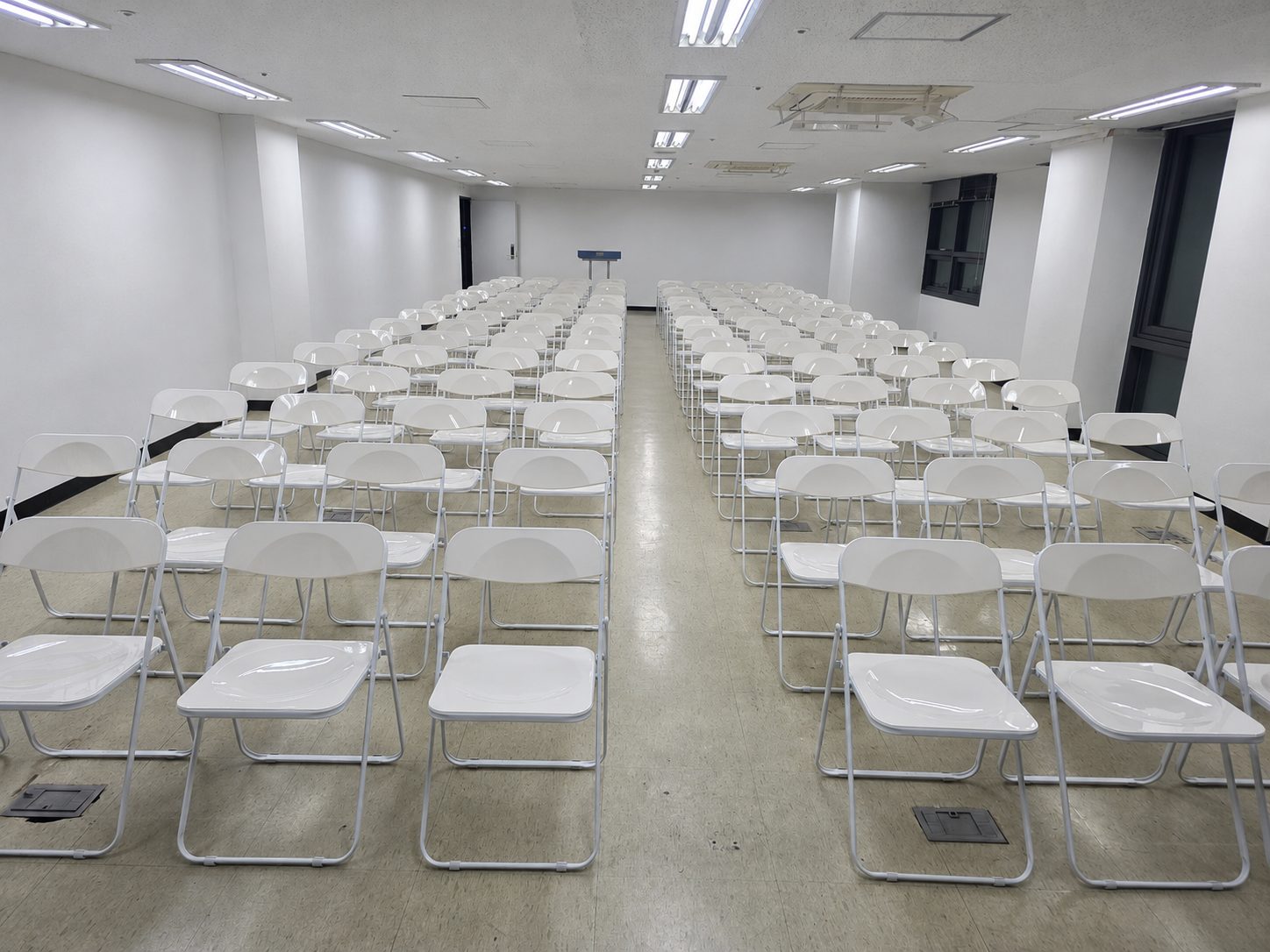 접의자(화이트)